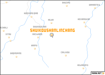 map of Shuikoushan Linchang