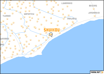 map of Shuikou