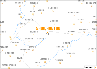 map of Shuilangtou