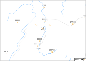 map of Shuileng