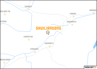 map of Shuiliandong