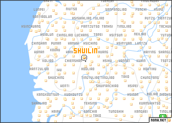 map of Shui-lin