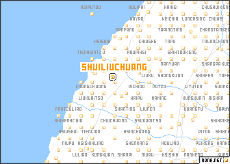 map of Shui-liu-chuang