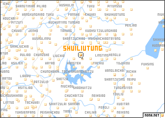 map of Shui-liu-tung