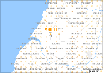 map of Shui-li