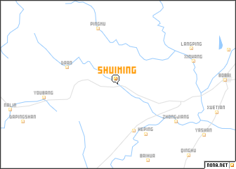 map of Shuiming