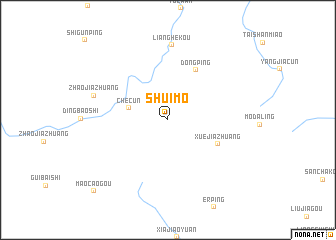 map of Shuimo