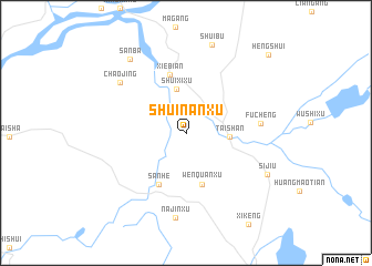 map of Shuinanxu