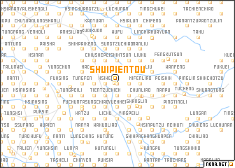 map of Shui-pien-t\