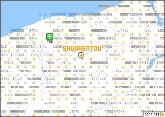 map of Shui-pien-t\