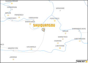 map of Shuiquangou