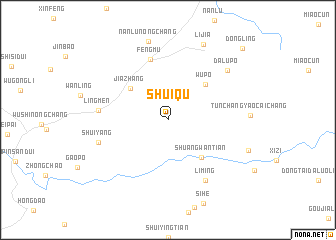 map of Shuiqu