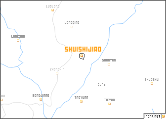 map of Shuishijiao