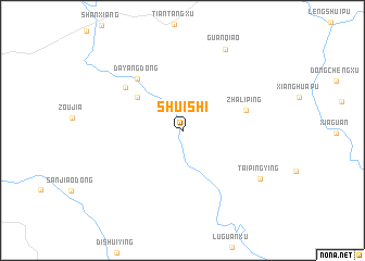 map of Shuishi