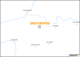 map of Shuitianping