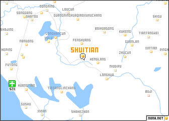 map of Shuitian