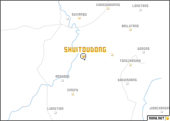 map of Shuitoudong