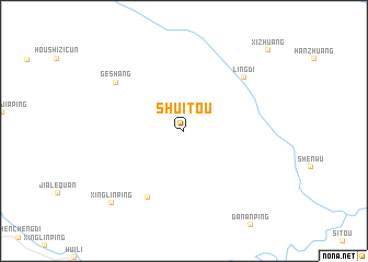 map of Shuitou