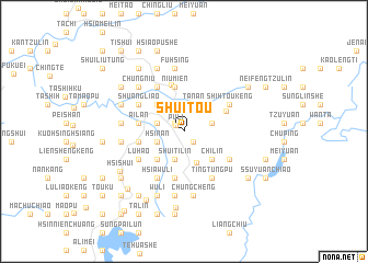 map of Shui-t\