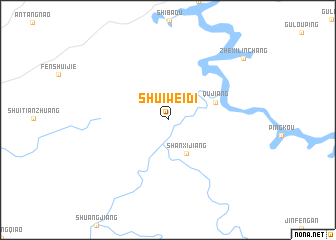 map of Shuiweidi