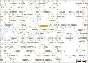 map of Shui-wei