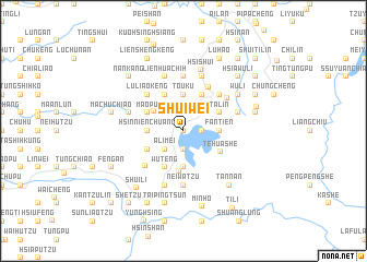 map of Shui-wei