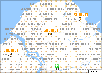map of Shui-wei
