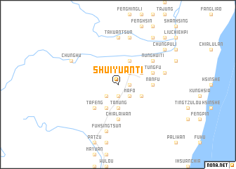 map of Shui-yüan-ti