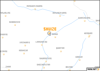 map of Shuize