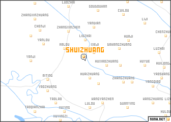 map of Shuizhuang