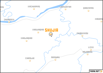 map of Shujia