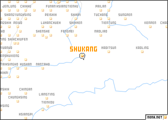 map of Shu-kang