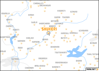 map of Shukeri