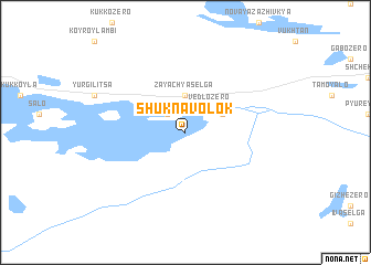 map of Shuk-Navolok