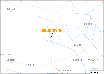 map of Shukrīyah