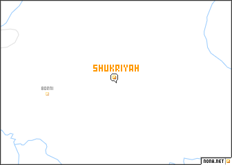 map of Shukrīyah