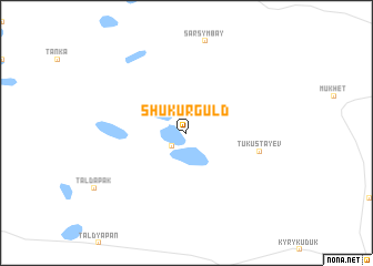 map of Shukurgulʼd