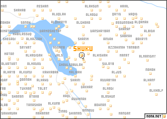 map of Shuku