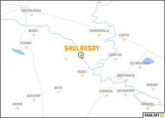 map of Shulaksay