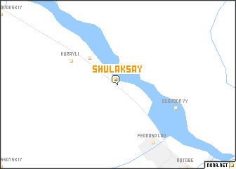 map of Shulaksay