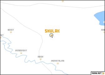 map of Shulak