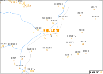 map of Shulani