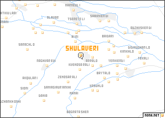 map of Shulaveri