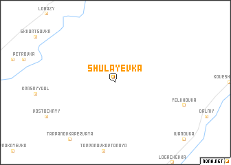 map of Shulayevka