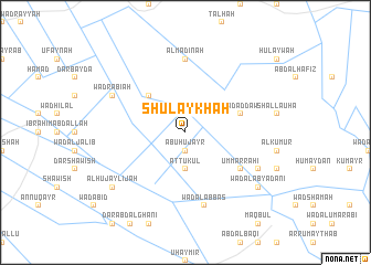 map of Shulaykhah