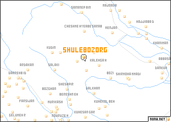 map of Shūl-e Bozorg