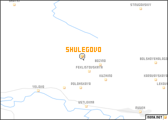 map of Shulegovo