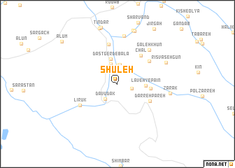 map of Shūleh