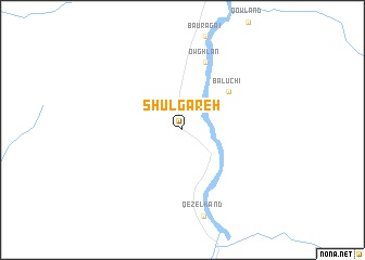 map of Shūlgareh