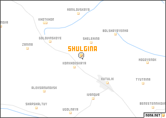 map of Shul\